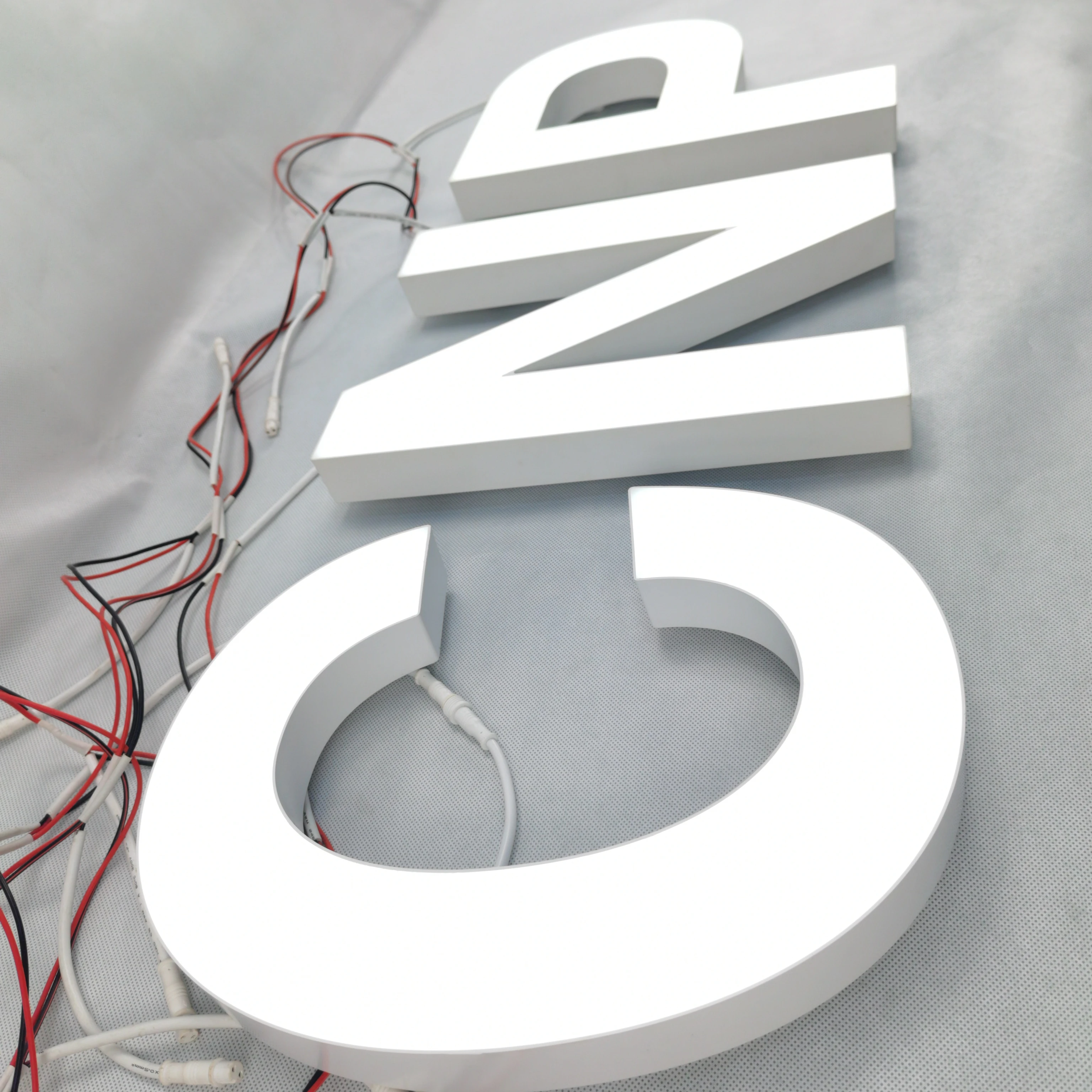 led light display advertising board aluminum channel letter coils to make signage