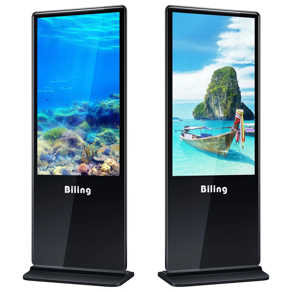 Floor Standing Rotation 32 inch wireless led advertising display for advertising digital advertising display lcd display