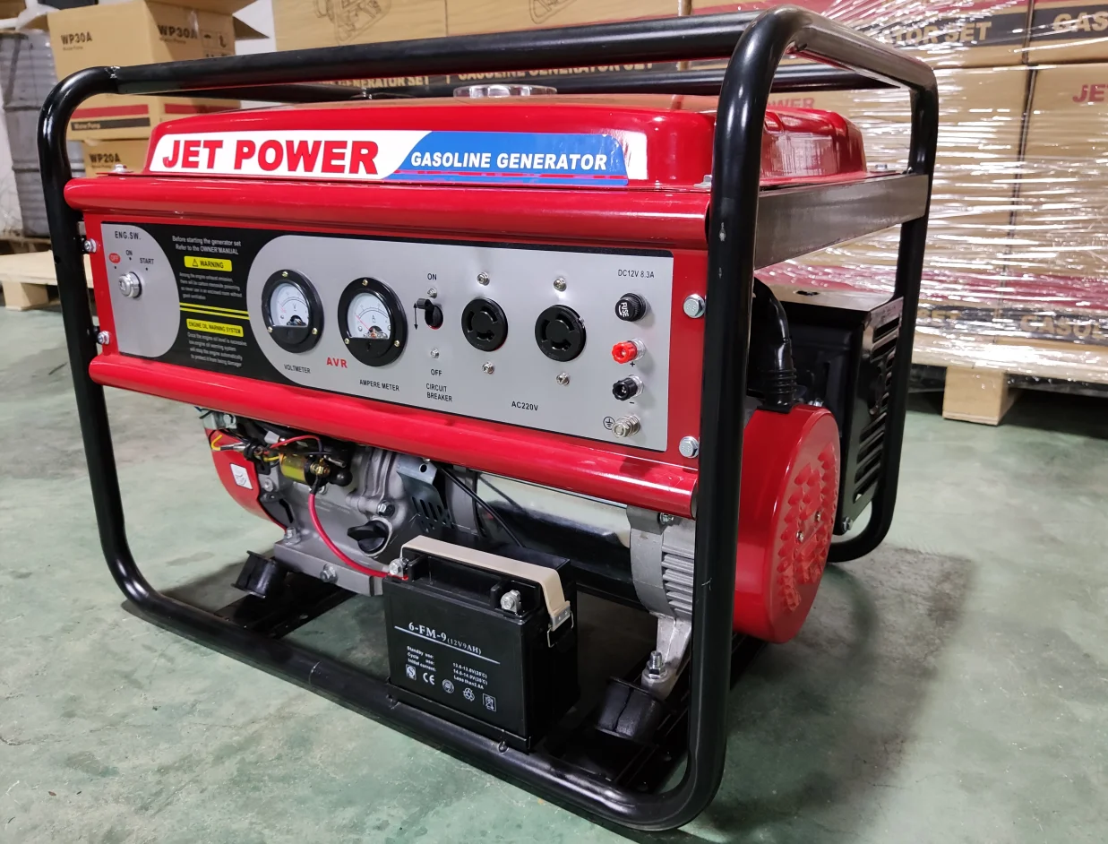 Бензиновый генератор JET POWER 2 кВт 3 5 6 портативный Бесшумный Генератор с низким уровнем шума