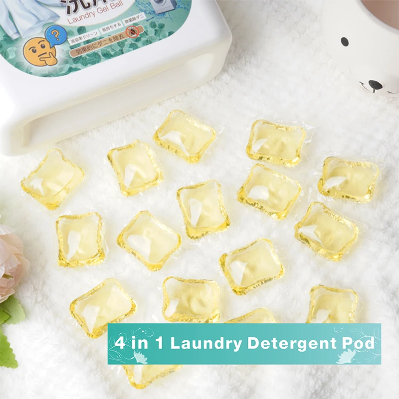 Concentrated Laundry Detergent clean clothes Detergent Pods Cloth Washing Capsules Laundry Pods With Charming Fragrance