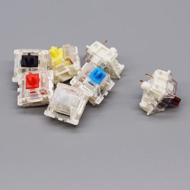  GATERON KS-9 RGB 3pin hyper желто-коричневого цвета цвета: черный белый красный синий зеленый механическая клавиатура