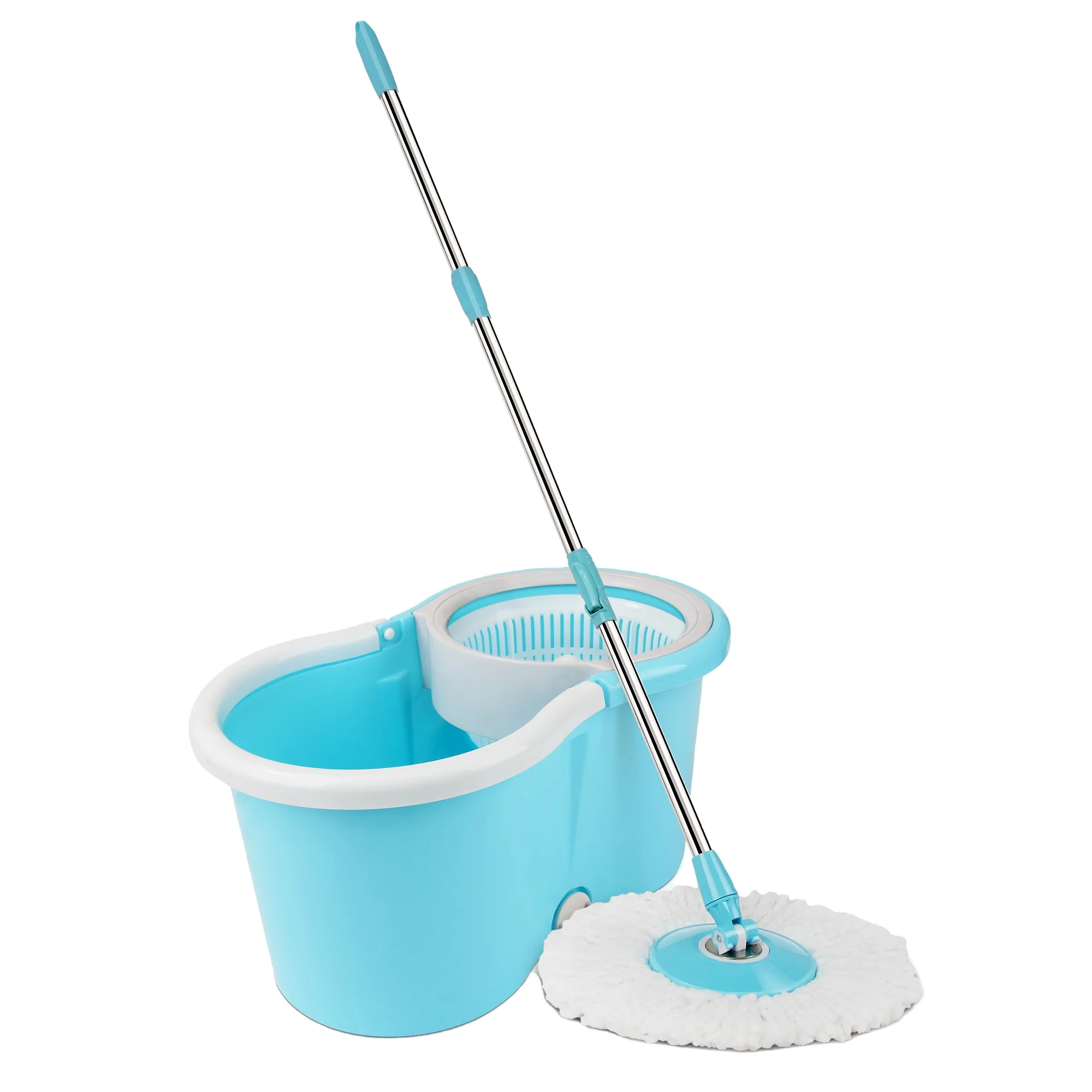 Clever Mop Microfibre Mop with cleaning Dual Bucket and  Wringer