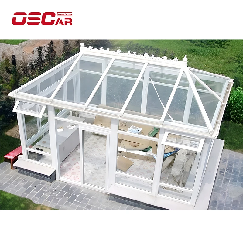 Promotional Price Standalone Sunshade Protection Pavilions with Zip Blind Pergolas Party Pavilion Modern Energy Saving Villas