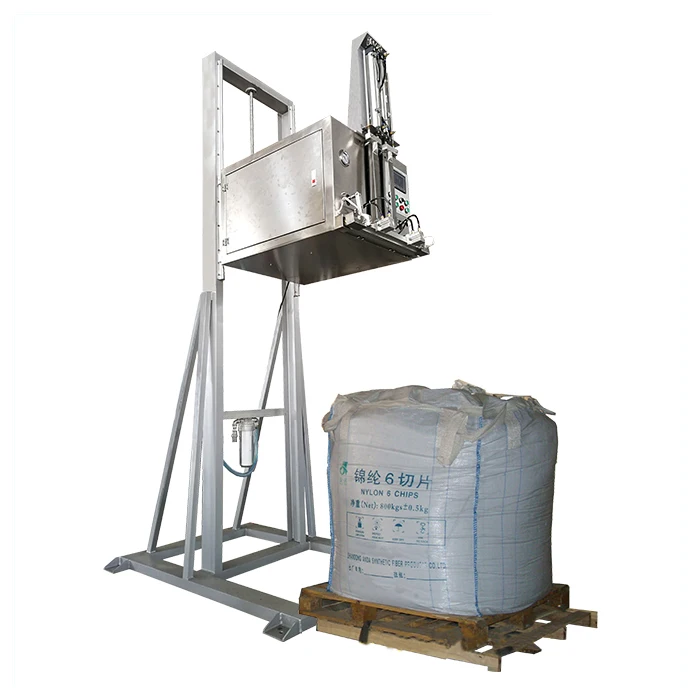 Stand up pouch flour cashew vertical large size industrial ton bag vacuum packaging machine