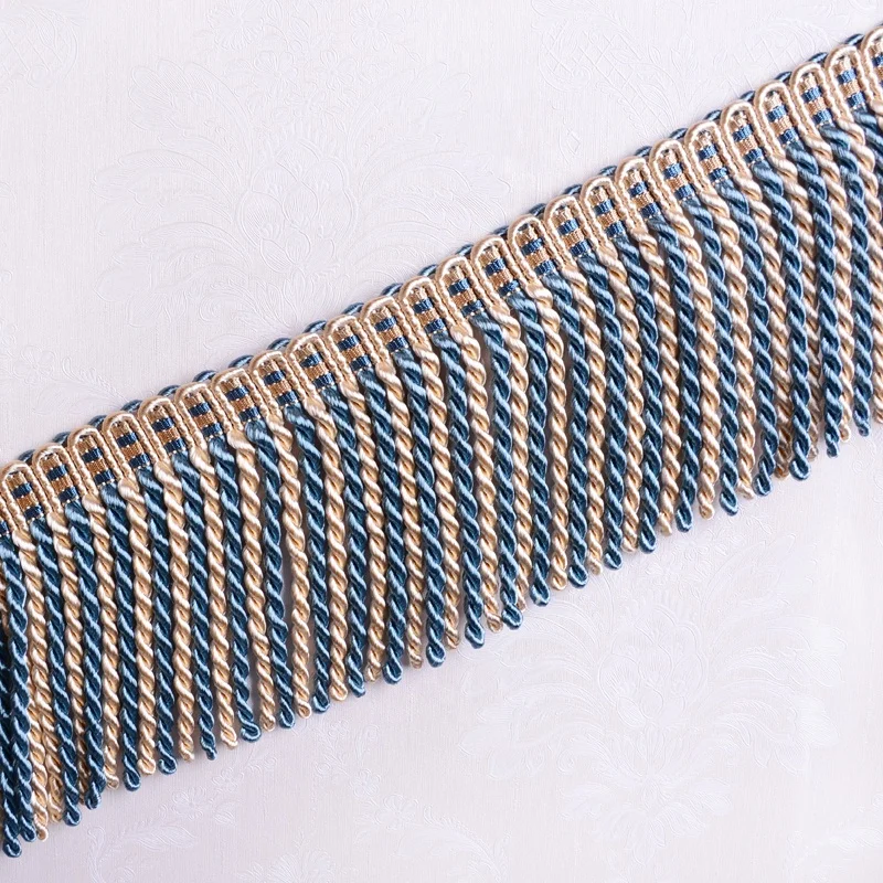 FACTORY DIRECT HOT SALES GOLD METALLIC TWISTED TASSEL TRIMMING FRINGE, METALLIC FLAG BULLION FRINGE