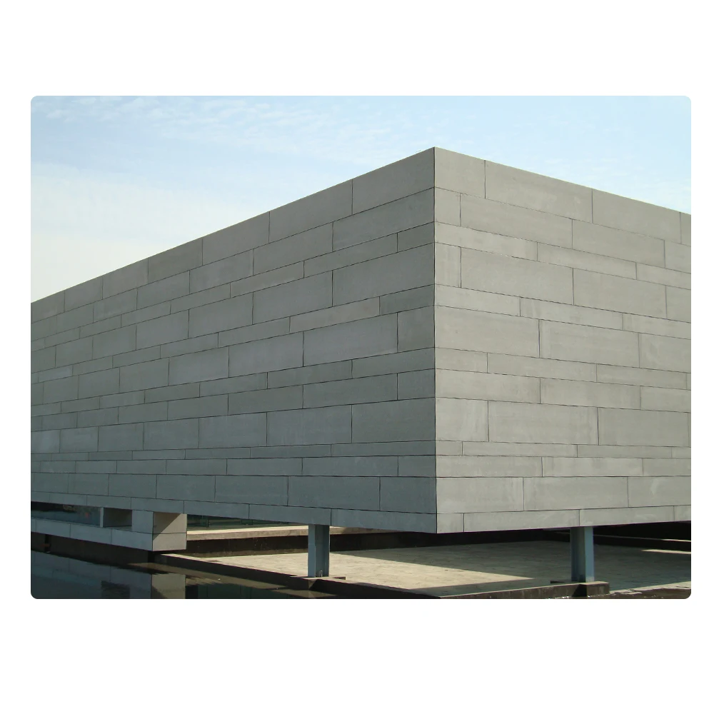 Cheapest Modern Building Materials Facade Panel Exterior Wall Cladding Faux Concrete Tile