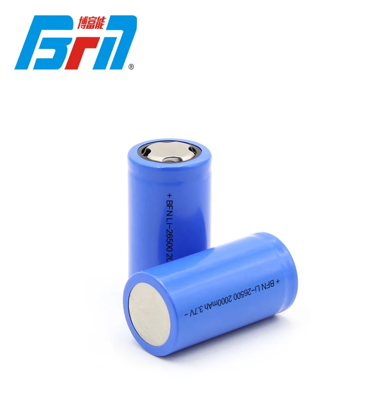 Литий-ионный аккумулятор высокой мощности 10C 26500 2000 мАч для электрической сигареты