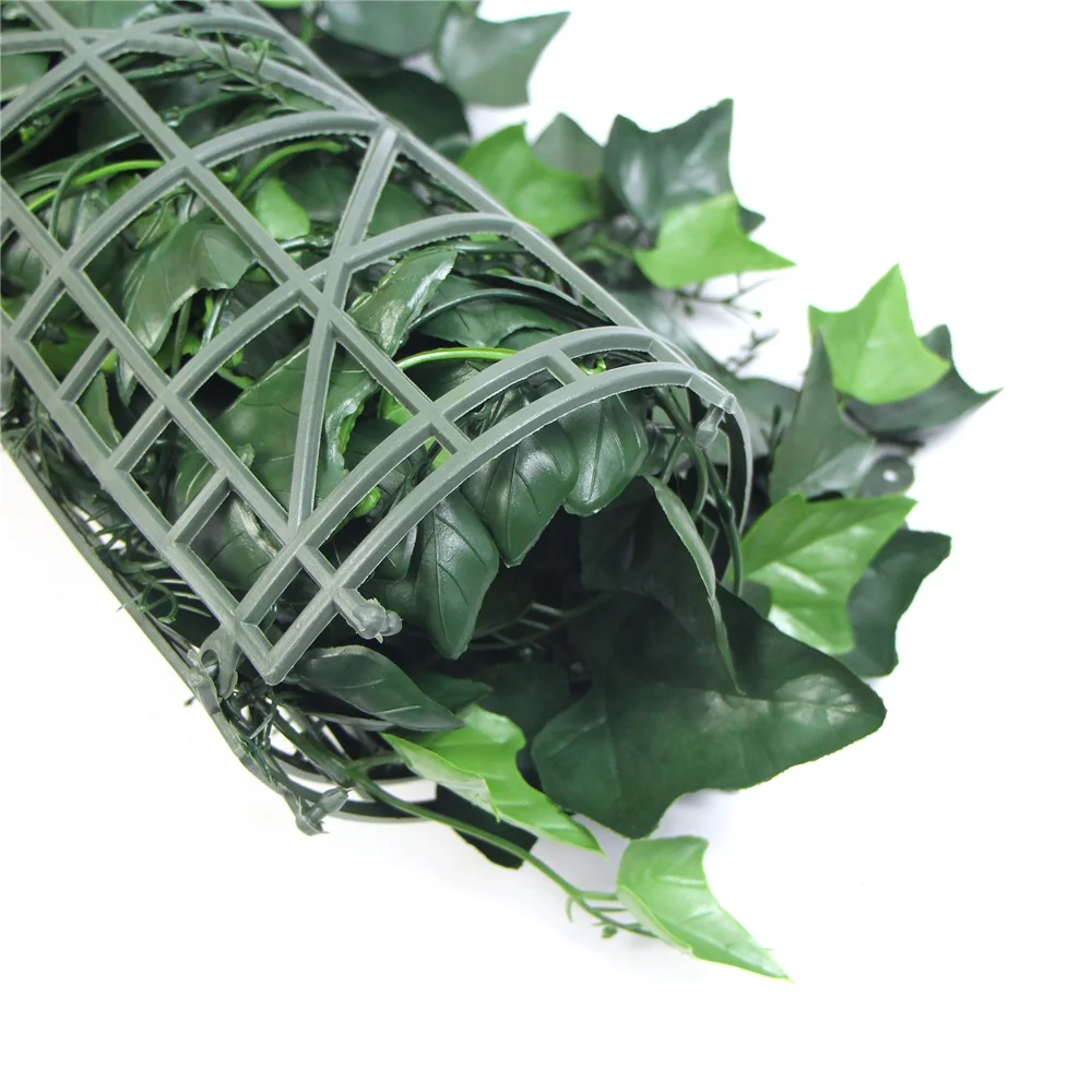 Garden outdoor Grade B fireproof artificial greenery fence for decor