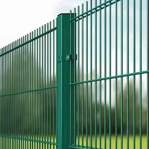 Double Wire Mesh Security Fence with Metal Frame Farm Driveway Gates Other Outdoor Usage Fence Post Caps Accessories Included