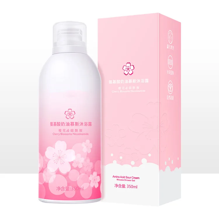 
Rose Honey Beauty Skin Bath Bubble Body Wash Mousse 