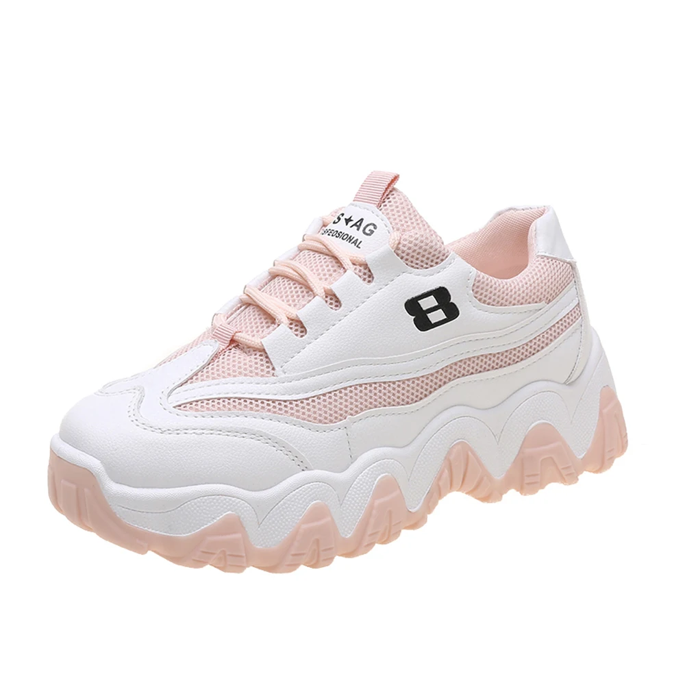 Wholesale china private label mesh fashion sneakers for women