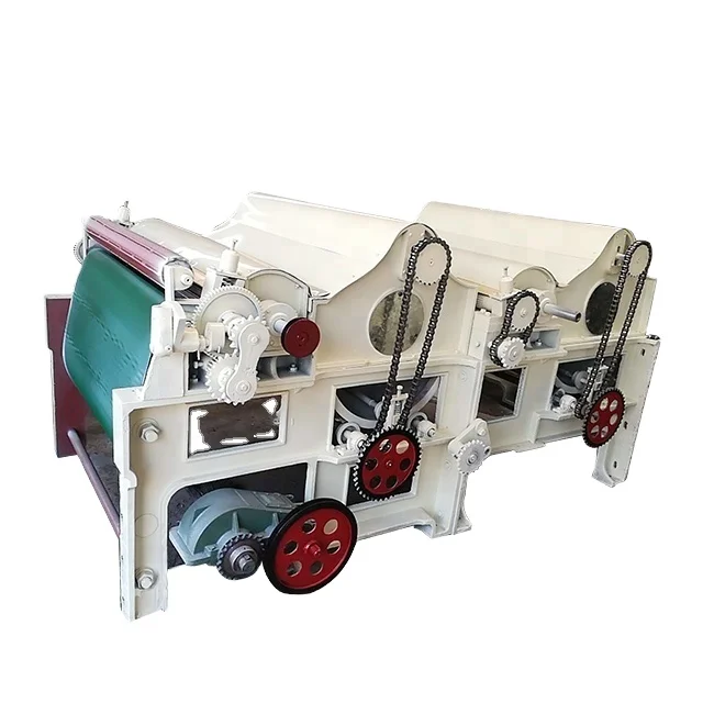 Good quality textile industry waste cotton fiber cleaning machine