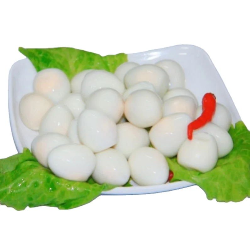 Canned Boiled Quail Eggs Factory Price Quail Egg Without Shell Canned Quail Eggs