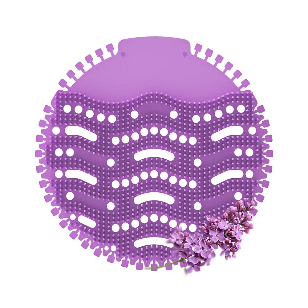 Custom Printed Urinal Screen Mats Manufacturers Scented Toilet Deodorizer Urinal Cake Anti-Splash for Washroom Toilet