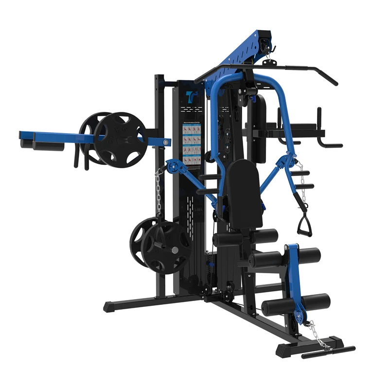 Multi gym 3 station home exercise gym club machine functional equipment