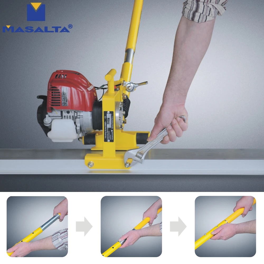 Hot Sale MMD-4 Concrete Level Screed Gasoline Floor Leveling Machine Customized Vibratory Truss Screed  with Honda GX25T Engine