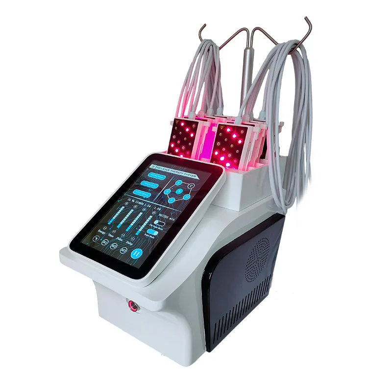 Painless 6D lipolaser laser 635nm 650nm red light therapy 780nm 980nm fast slimming treatment weight loss body sculpture machine