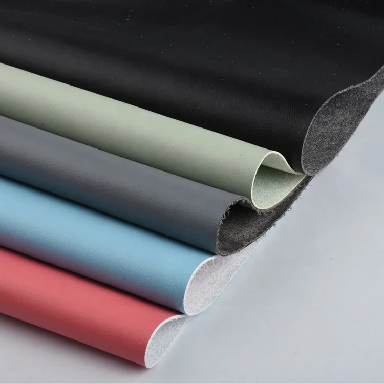 Cheap Microfiber Suede Fine Texture Nappa Microfiber Leather Material Microfiber Pu Leather Fabric For Furniture And Handbag