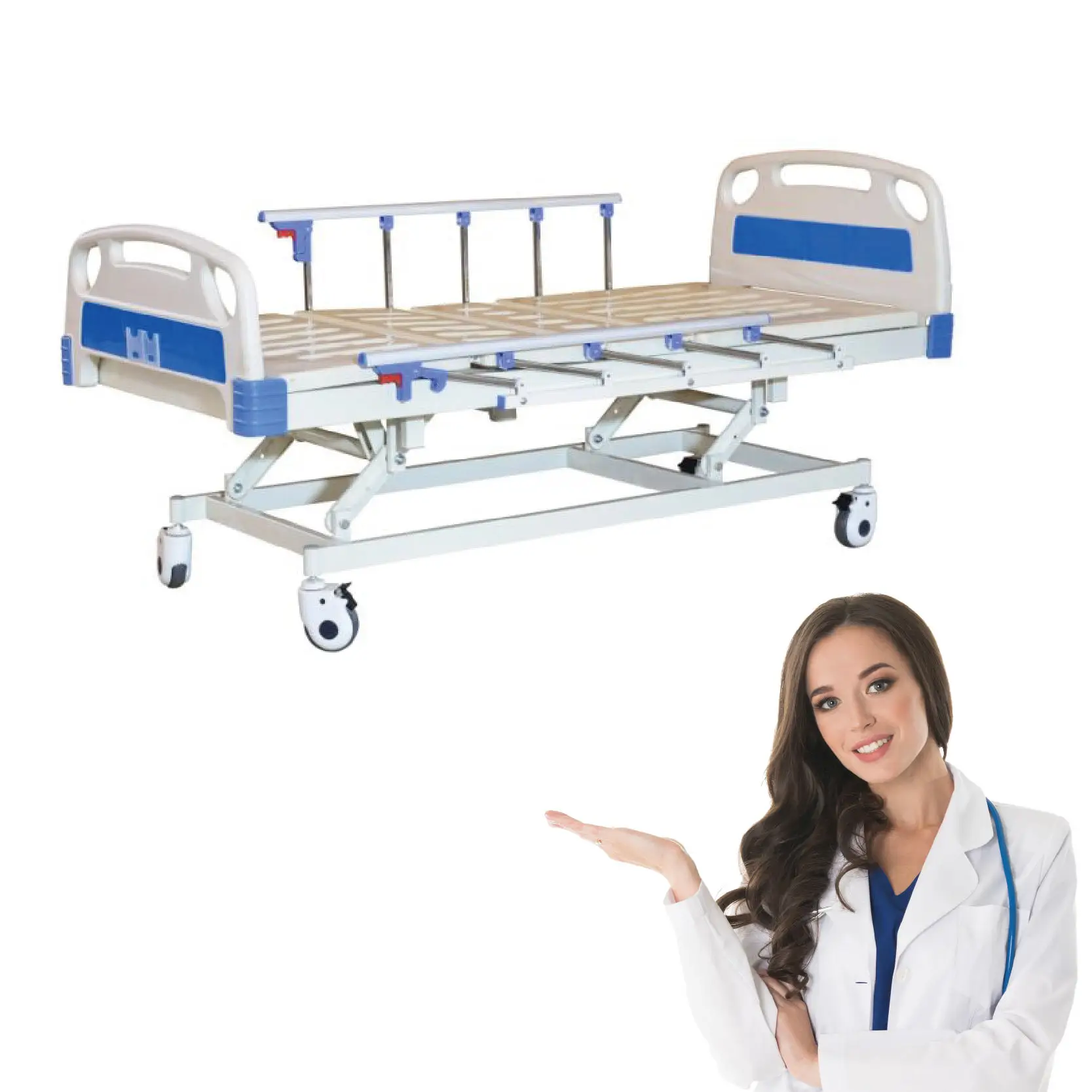 Pediatric Hospital Bed with Soft Cushions for Gentle Care