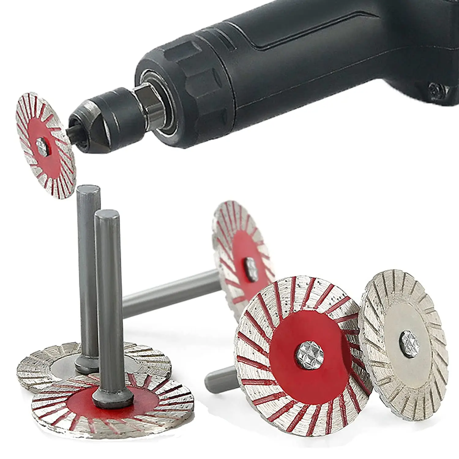 40mm Cutting Disc Circular Saw Blades With 6mm Shank For Wood Stone Bricks Cutting Carving Granite Electric Grinder