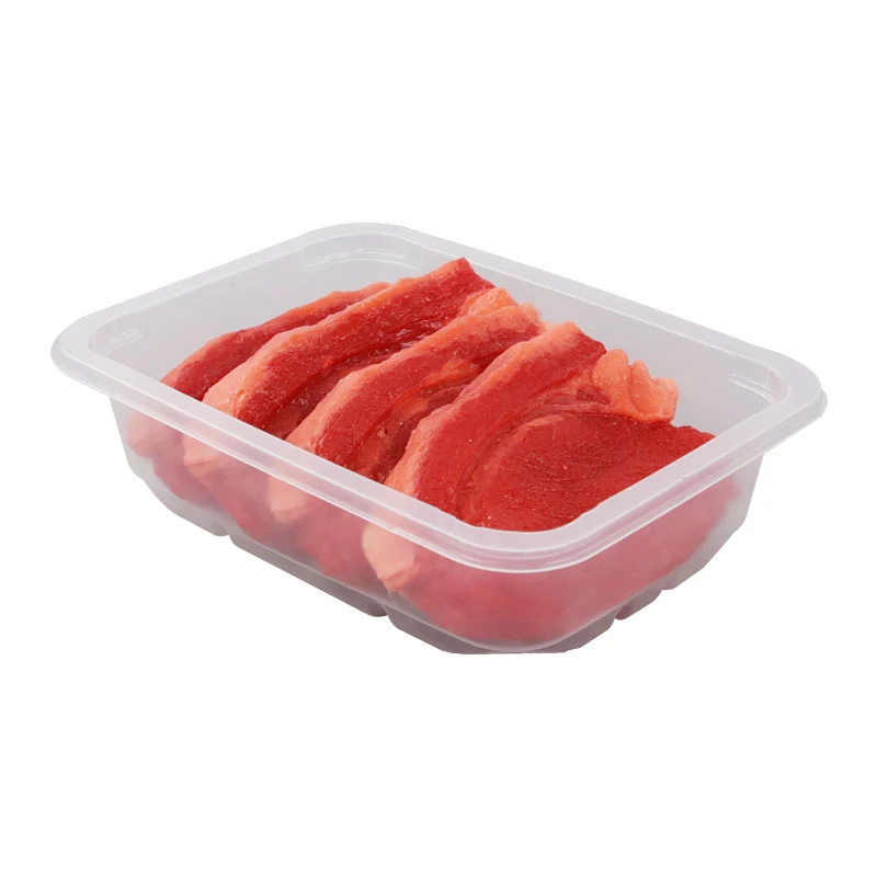 Disposable Blister plastic food container cake box food tray packaging/packing manufacturing