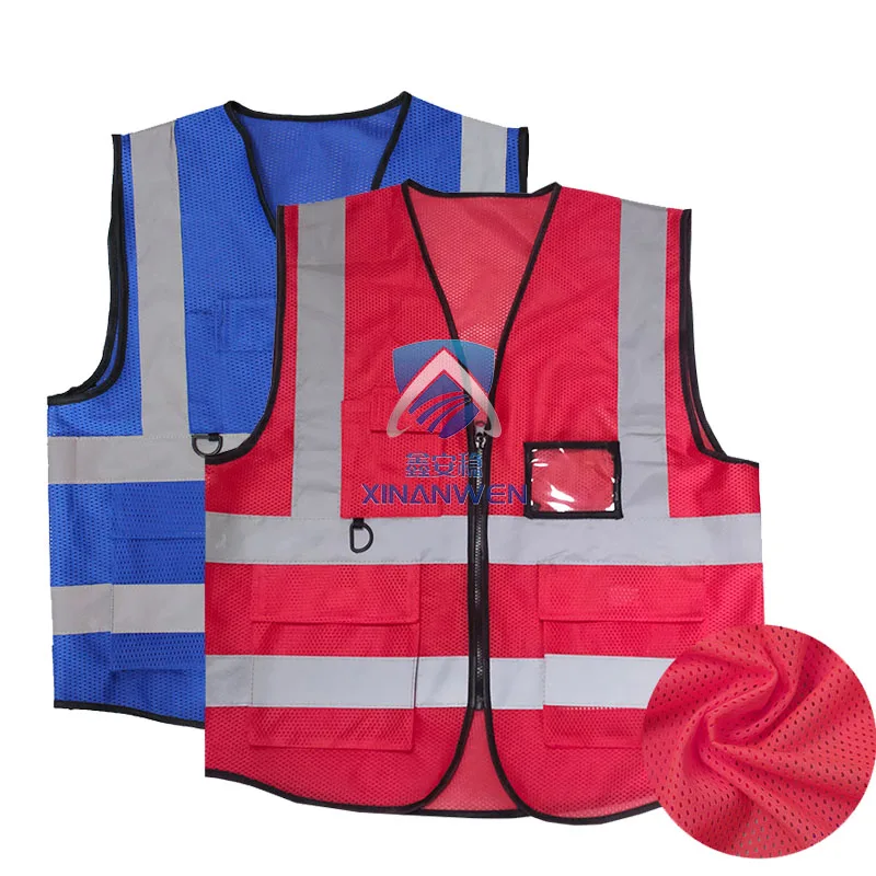 Hi Vis Work Wear Reflective Vest Different Color Traffic Safety Vest For Men And Women