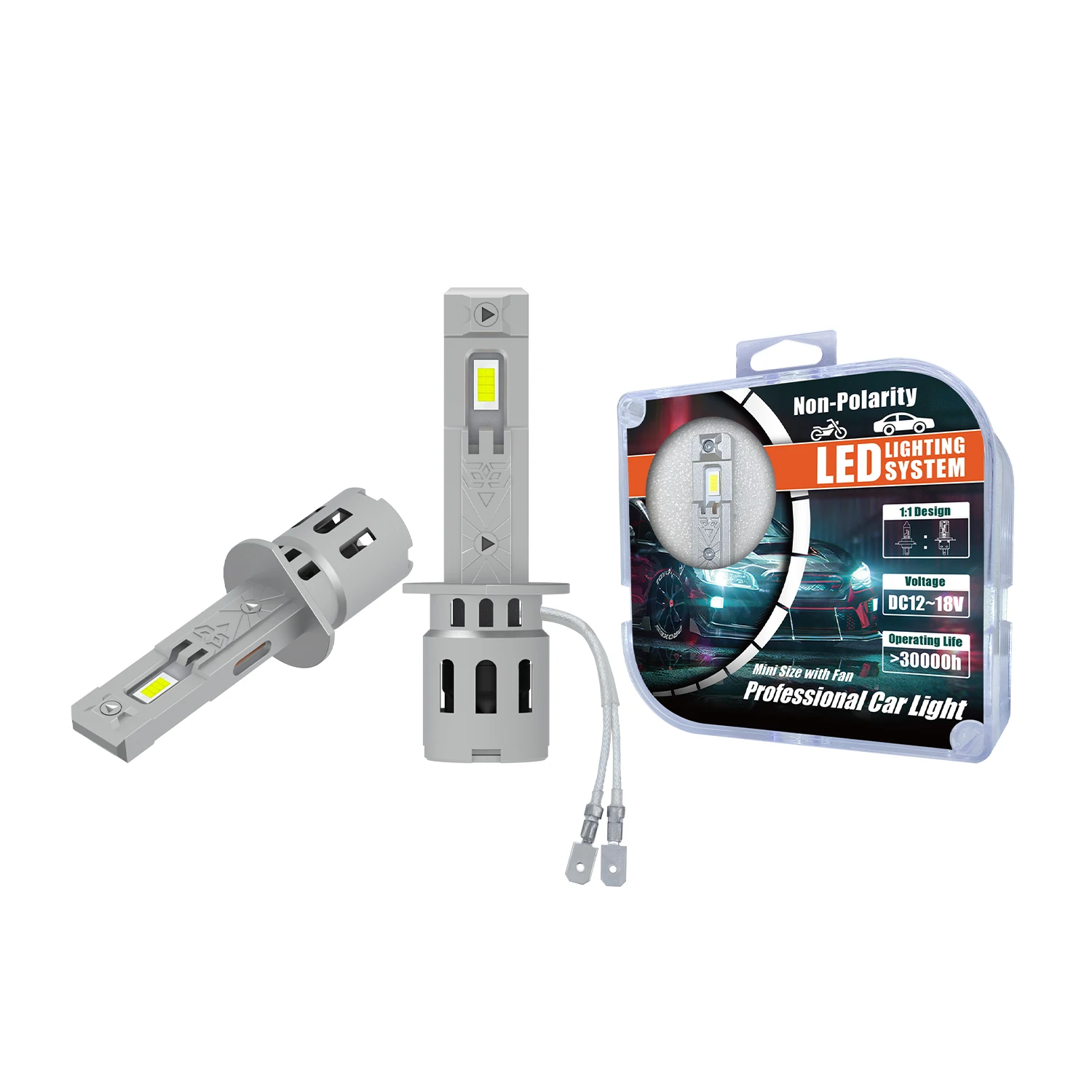 LEISHEN CAR LED Headlight High Power H4 H7 H8 H1 0000LM Car Bulb DC12V-18V Super Bright LED Headlight for BMW E90 Headlight