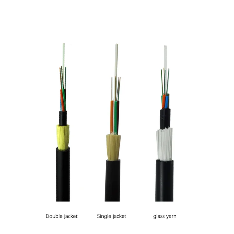 Standard 48cores Double PE Jacket ADSS Outdoor Optical Fiber Cable