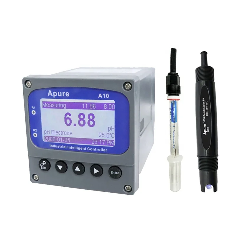  Apure online Цифровой pH ORP EC анализатор качества воды измеритель