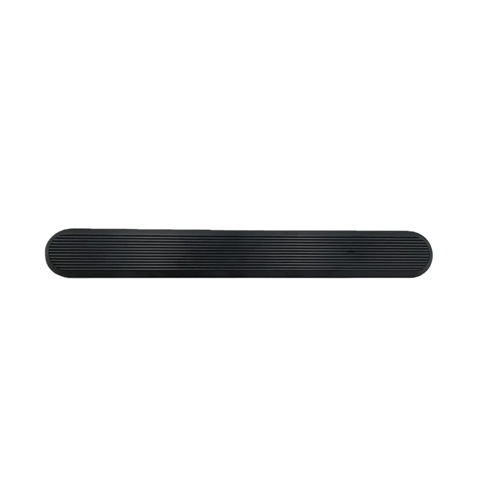 stainless steel tactile indicator paving strips with black color for anti-slip