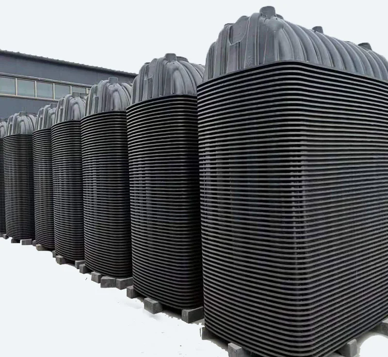 High quality underground HDPE biodigester for waste water plastic septic tank
