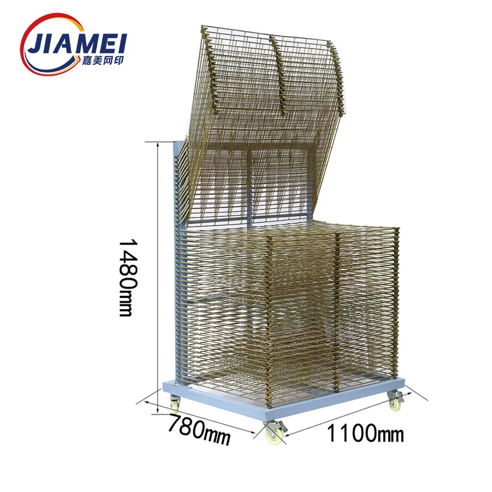 screen printing industrial paper drying racks for sale