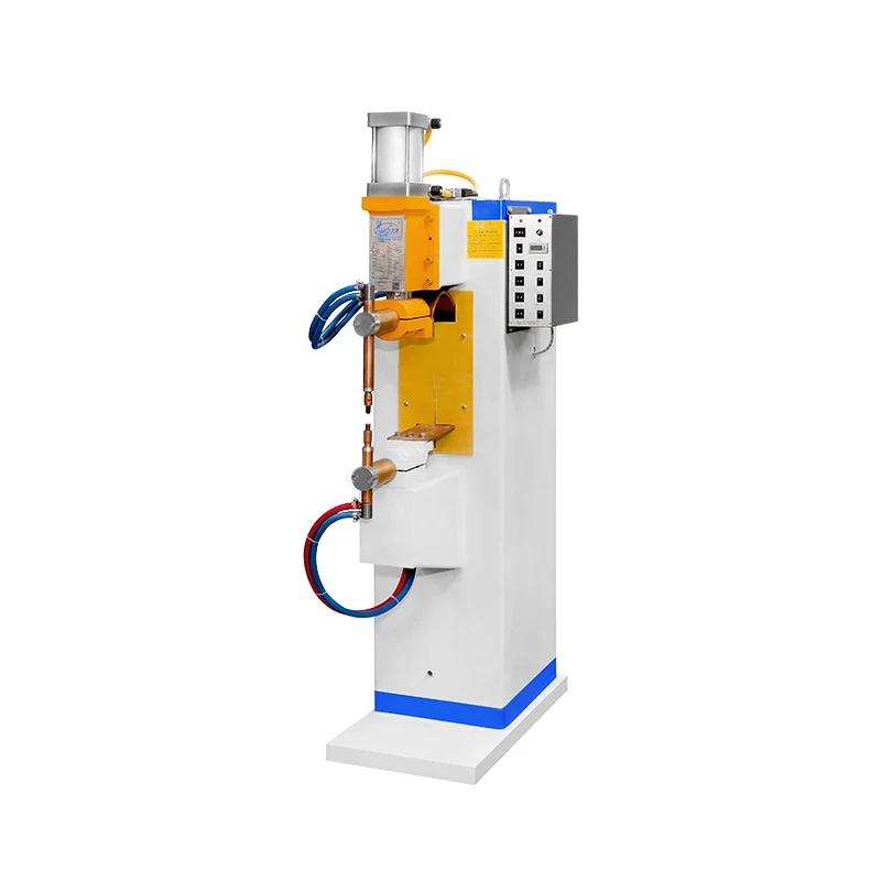 Hwashi Agera Automatic Carbon Brushes Stainless Steel Handle Spot Welding Machine for Distribution Box