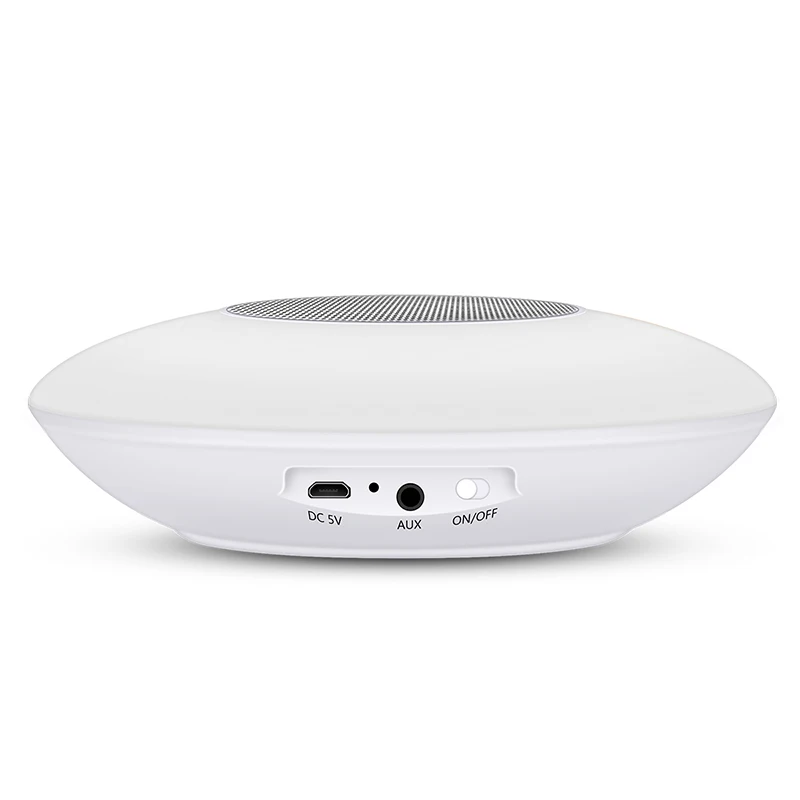 Портативный RGB красочные выключатель света свободно чувствительной на верхней сетки bluetooths динамик для наружного/дома