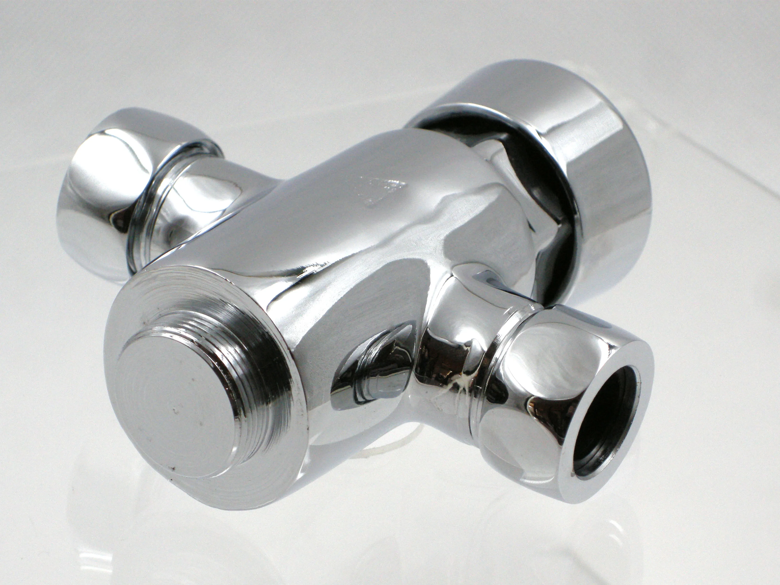 Time Delay Brass Chrome Plated Exposed Shower Valve Pressmatic Self Closing Exposed Shower Gfiferia Temporizada empotrado ducha