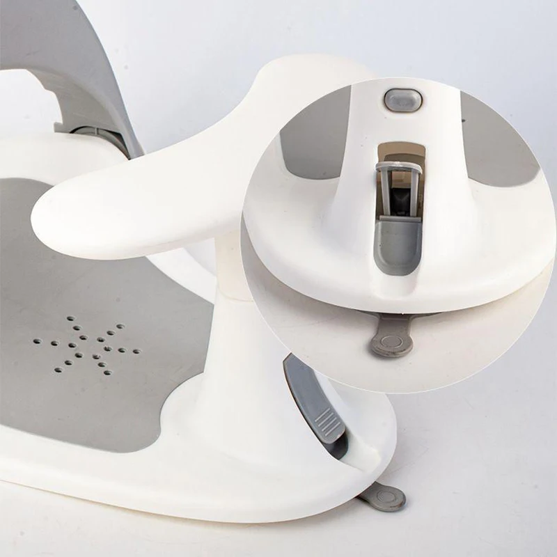 Factory Wholesale Baby Products Bath Seat Trainer Baby Anti Slip Bath Seat For Toddler Adjustable Backrest Bath Seat