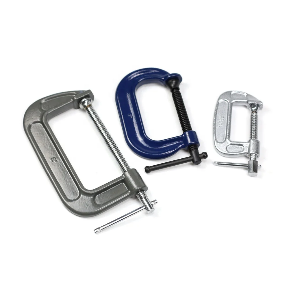 Сверхмощный кованый G-образный зажим Европейского типа для деревообработки