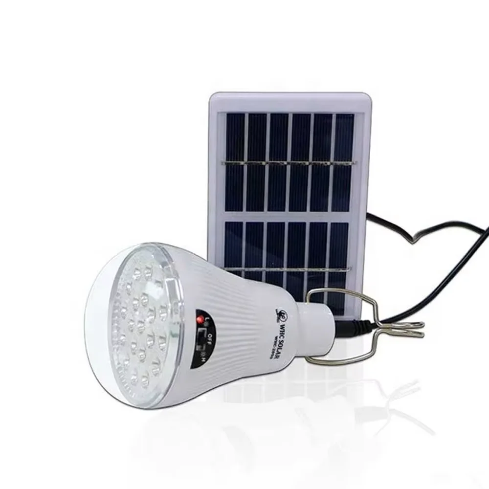 WHC Solar Kits for Africa Home Lighting Solar Rechargeable Emergency Portable Lights Solar Panel Kit Solar Light Kit