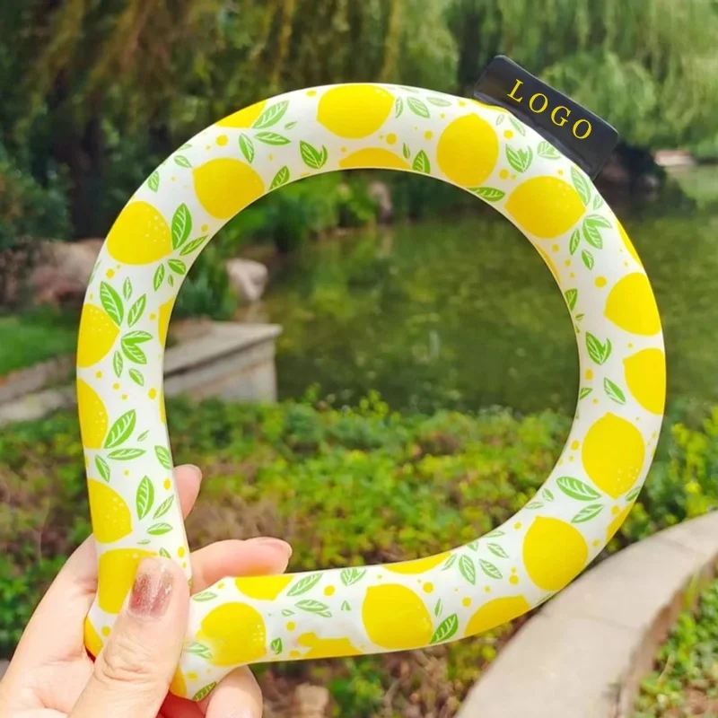 Hot Weather Cooling TPU/PCM Outdoor Indoor Ice Ring for Neck