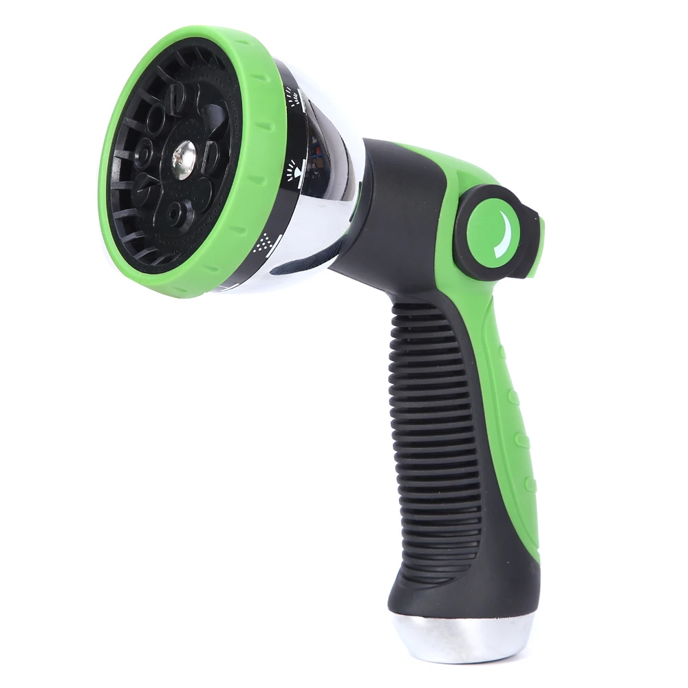 50ft 75ft 100ft lightweight magic elastic expandable garden hose with brass connector valve and 10-pattern zinc alloy sprayer