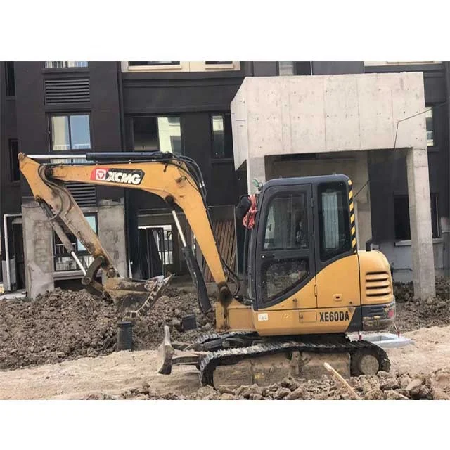 6 tons crawler hydraulic excavator XE60DA used excavator is suitable for municipal construction road rehabilitation project