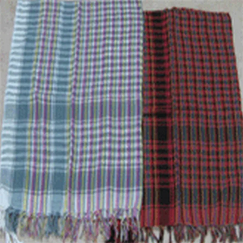 100% хлопковый шарф с жаккардовым логотипом