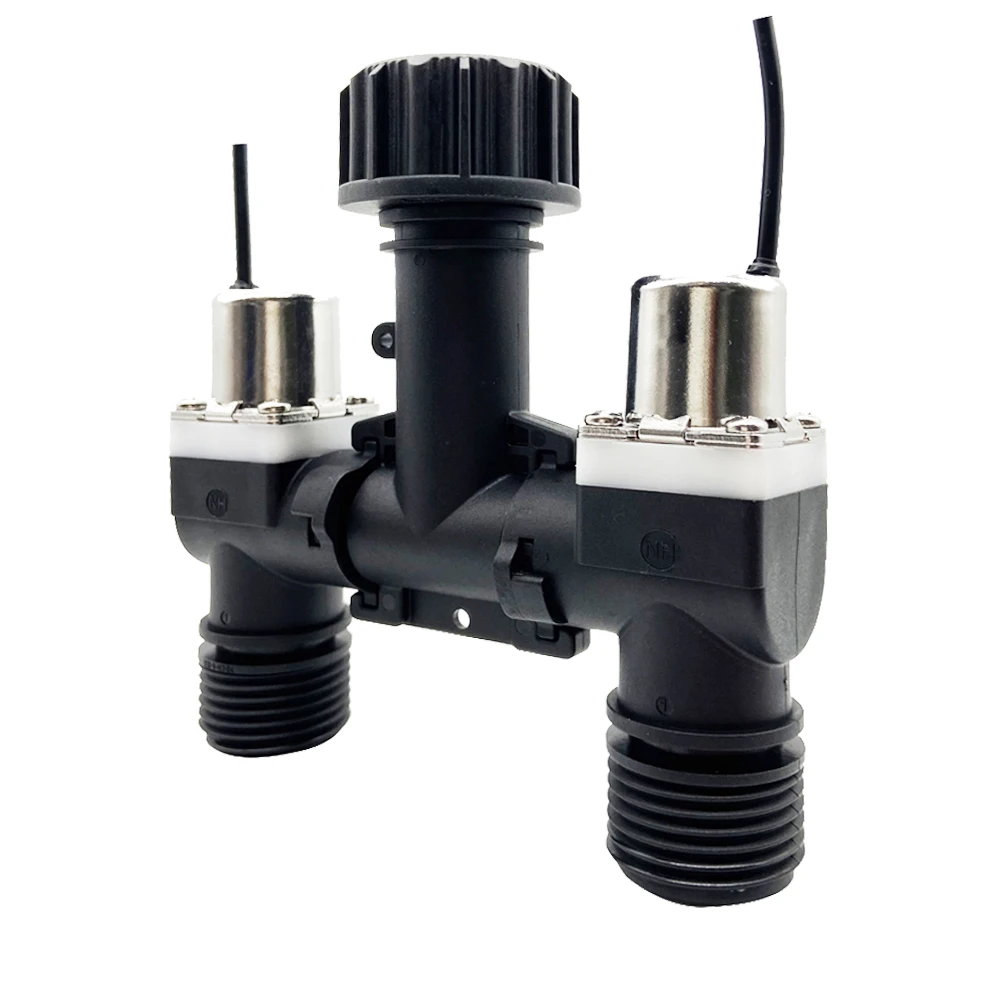 Transl double ending pulse 3/4 Inch DC 6V 12v bistable Latching water garden irrigation timer system Solenoid Valve