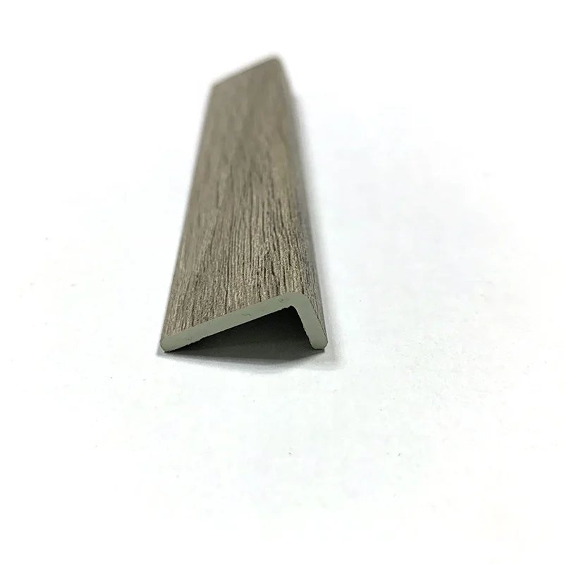 Waterproof SPC Flooring ECO-Friendly SPC Skirting Board End Cover Moulding