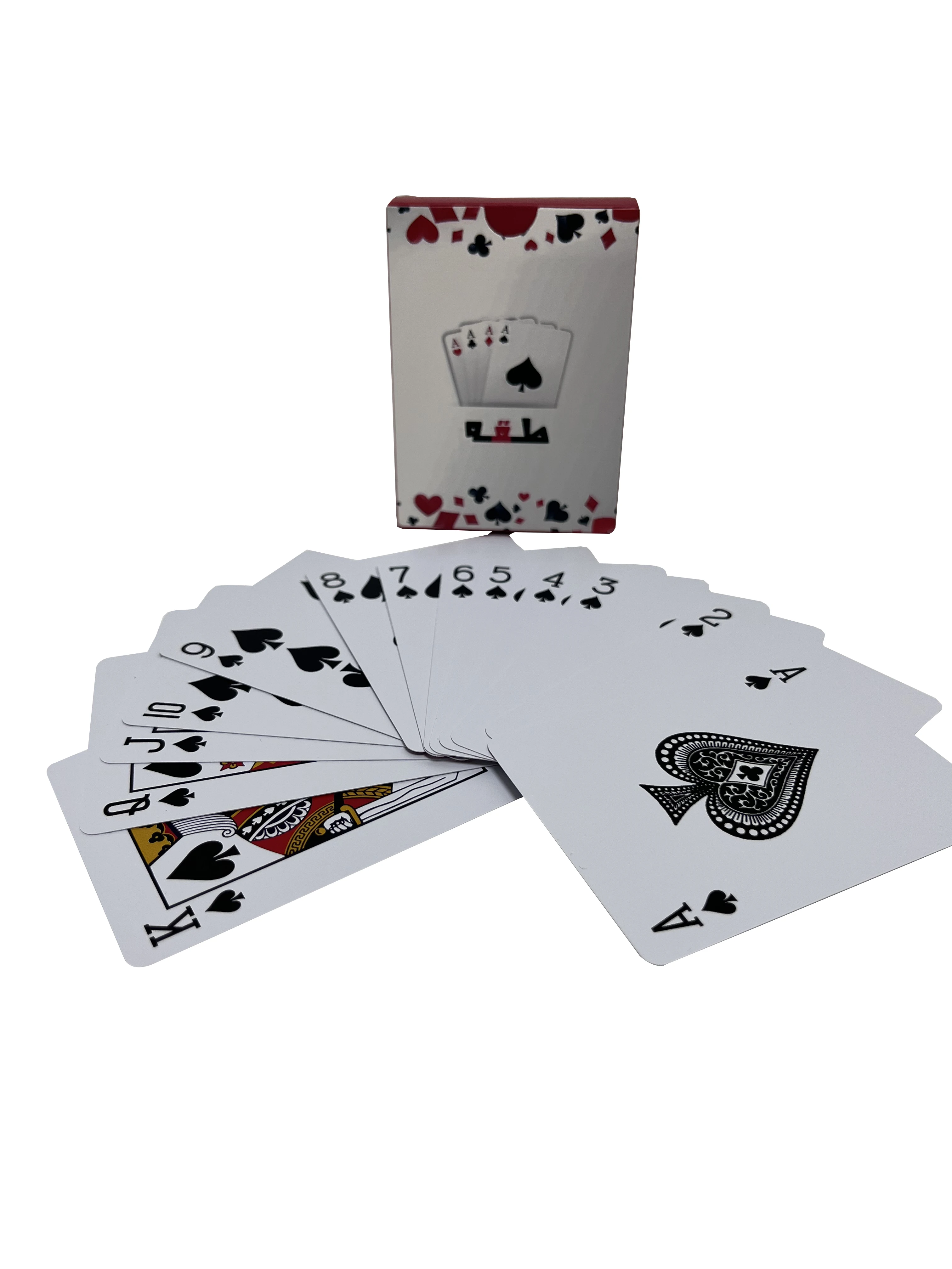 Custom Wholesale Classical Solitaire Board Game Multiplayer Gathering Entertainment Table Poker Paper Playing Game Cards