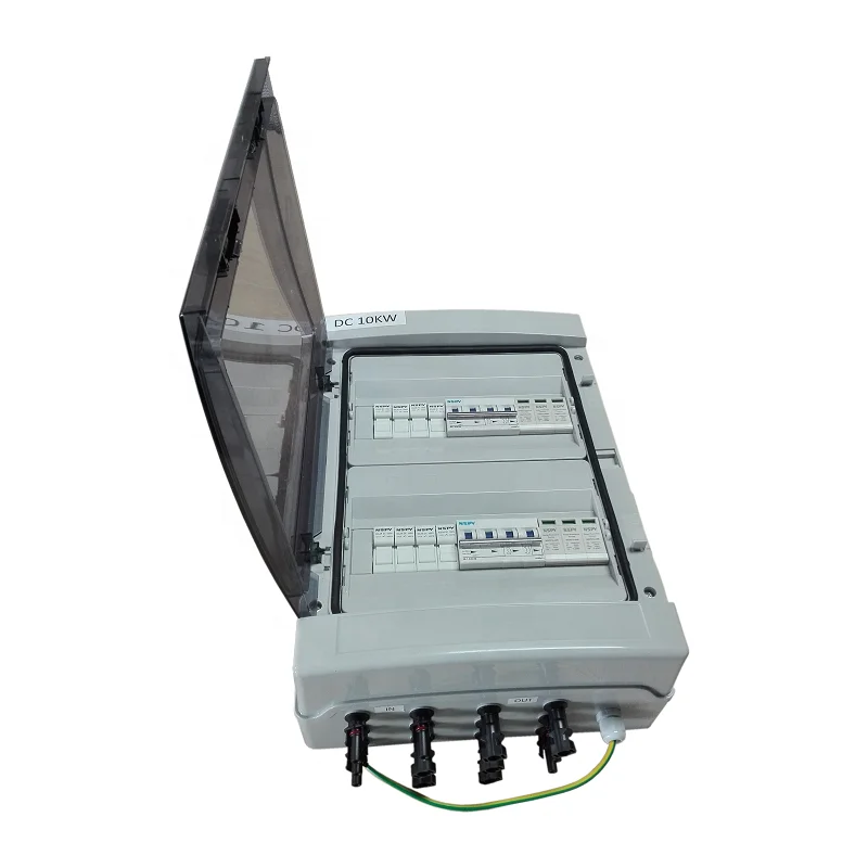 DC AC 20A 15A 2Kw 5Kw 10Kw Solar Pv Combiner Box Solar String Box