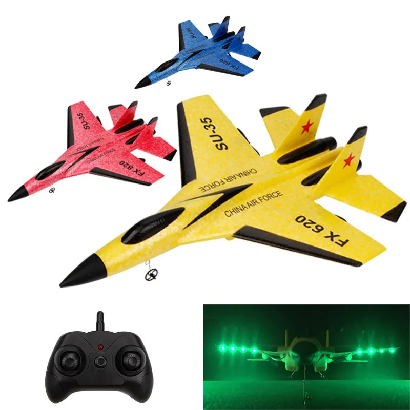  ZG Remote Control Rc Glider Radio EPP Foam Airplane Model Avion Toy Jet Engine