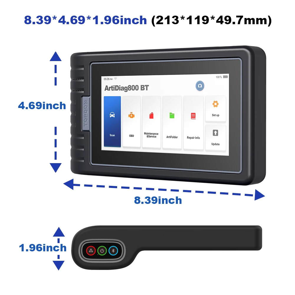  Экономичный Artidiag800bt 2021 Topdon Artidiag Ad 800bt Ad800bt 800 28 сброс Pk Autel Maxicom Mk808