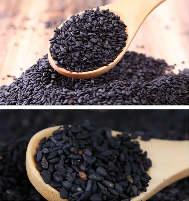 Bottle package black sesame for food