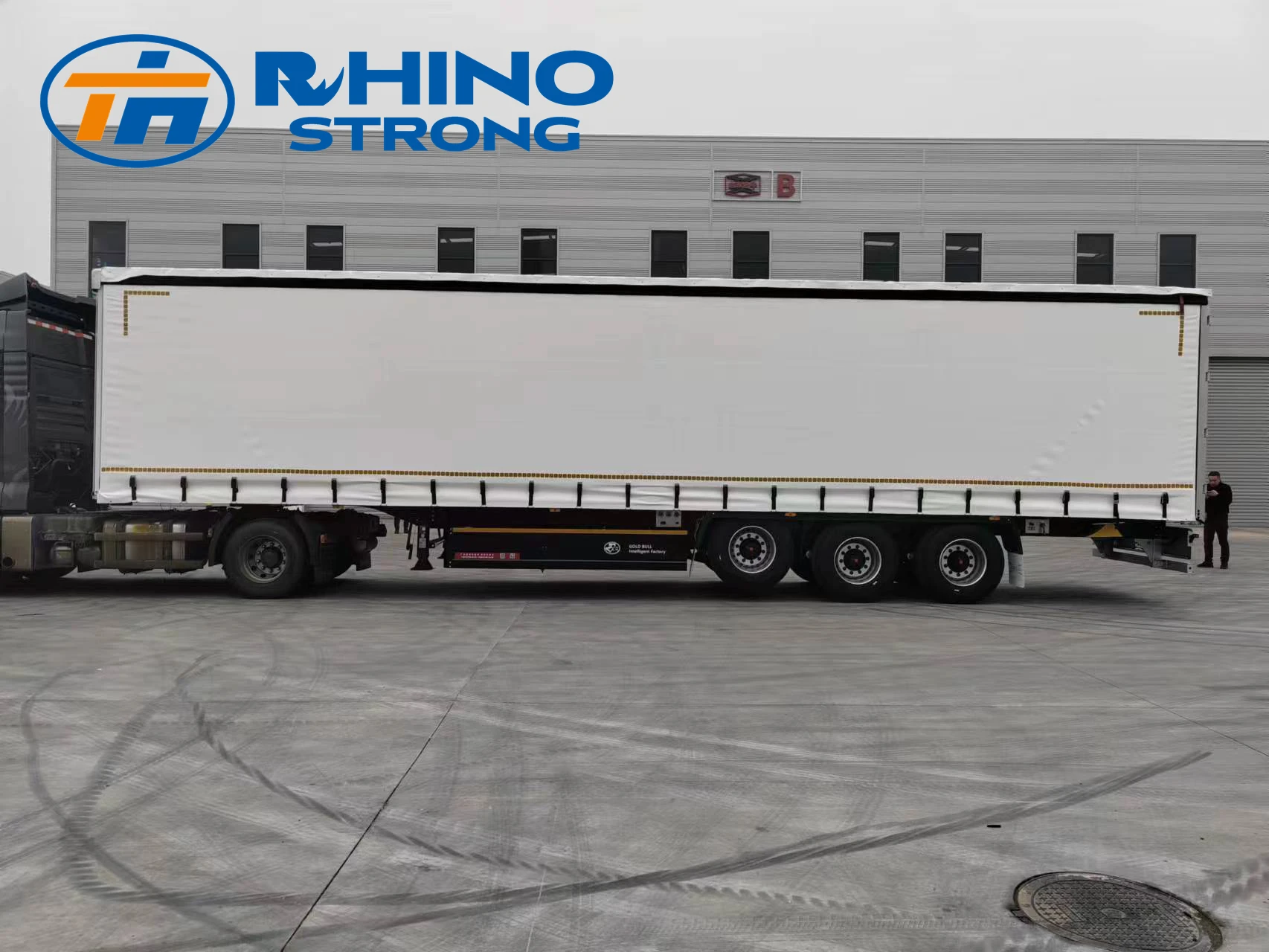 NEW 3 Axles 40ft Curtain Side Trailer Open Container Semi-Trailer High Quality For Sale